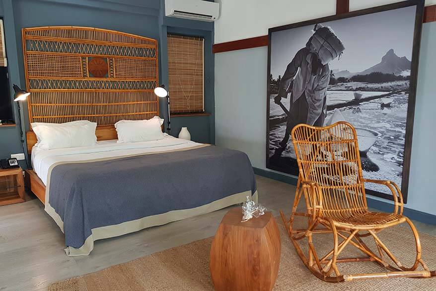 Standard suite at The Ravenala Attitude hotel in Mauritius
