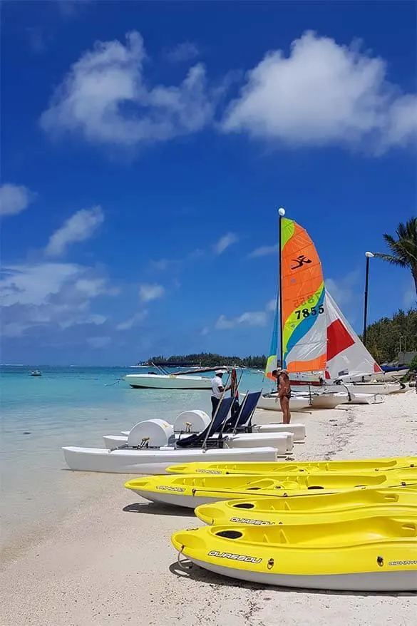 What to do in Mauritius - beach and water sports are a must