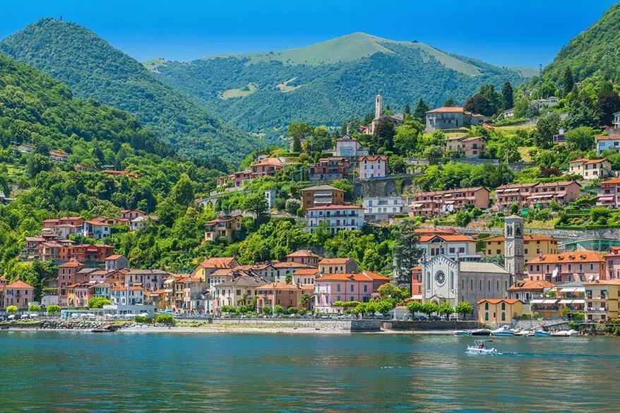 Argegno in Lake Como Italy