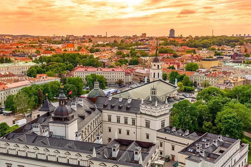 Best things to do in Lithuania - visit Vilnius Old Town