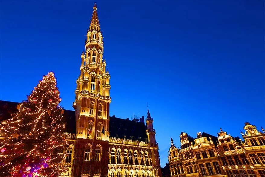 Brussels Christmas market - review, walking map, and practical tips for your visit