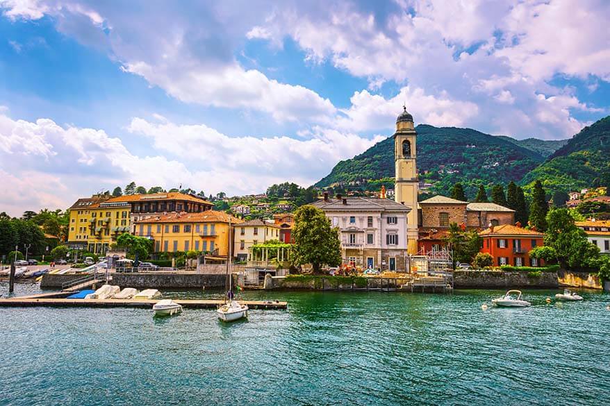 Cernobbio - one of the nicest towns of Lake Como in Italy