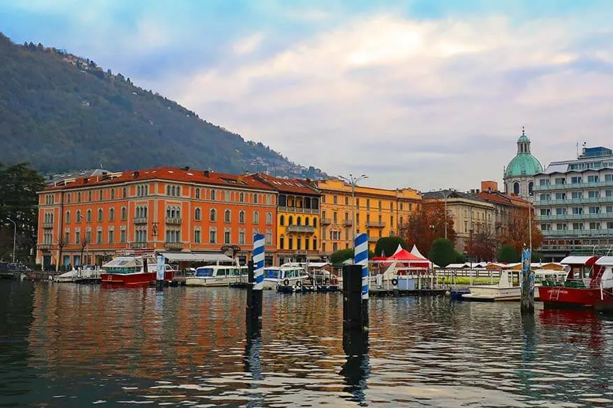 Como town is one of the best places to stay in Lake Como, Italy