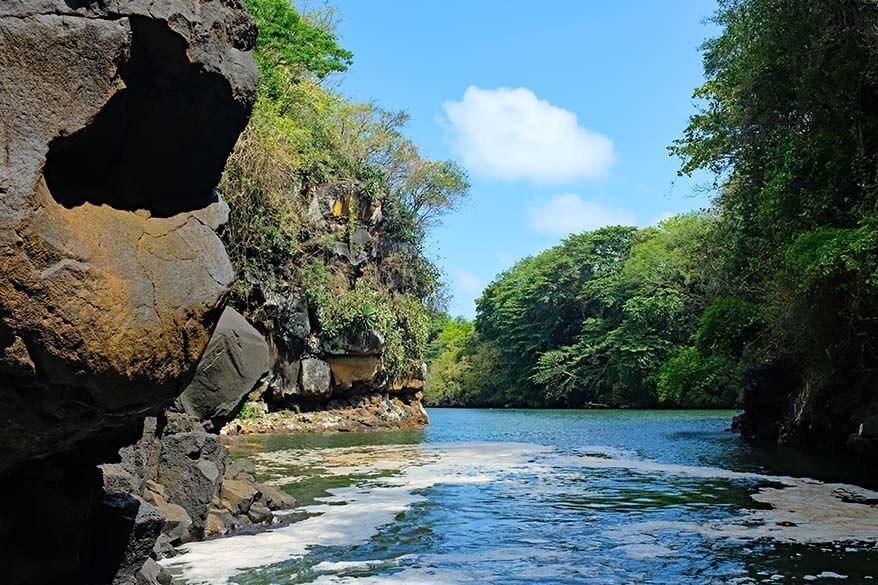 Grand River South East in Mauritius