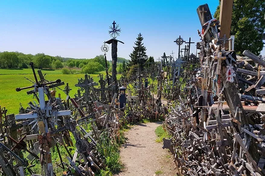 Hill of Crosses - one of the best things to do in Lithuania