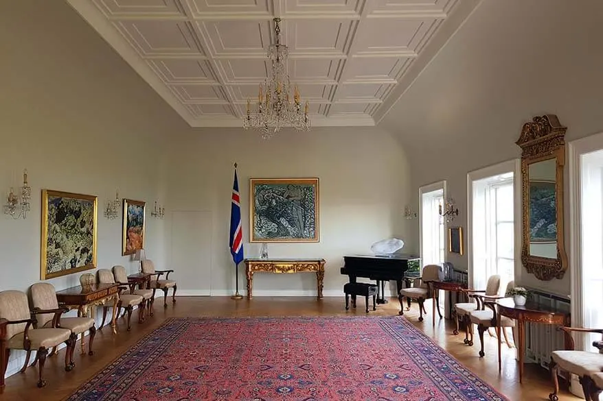 Interior of Iceland President's House