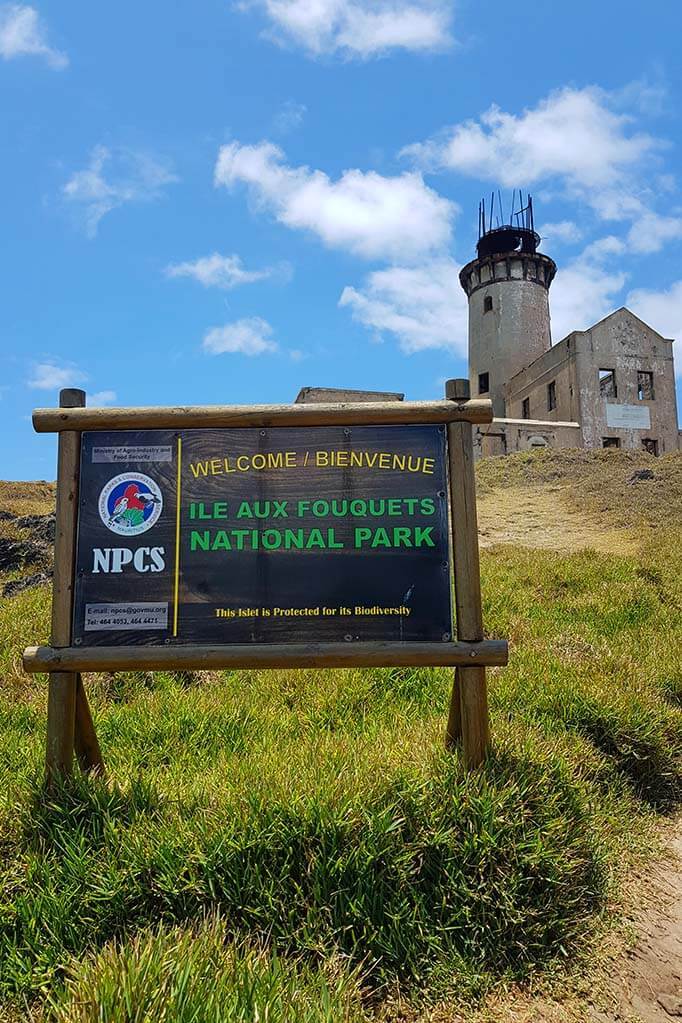 Lighthouse Island - Ile aux Fouquets in Mauritius