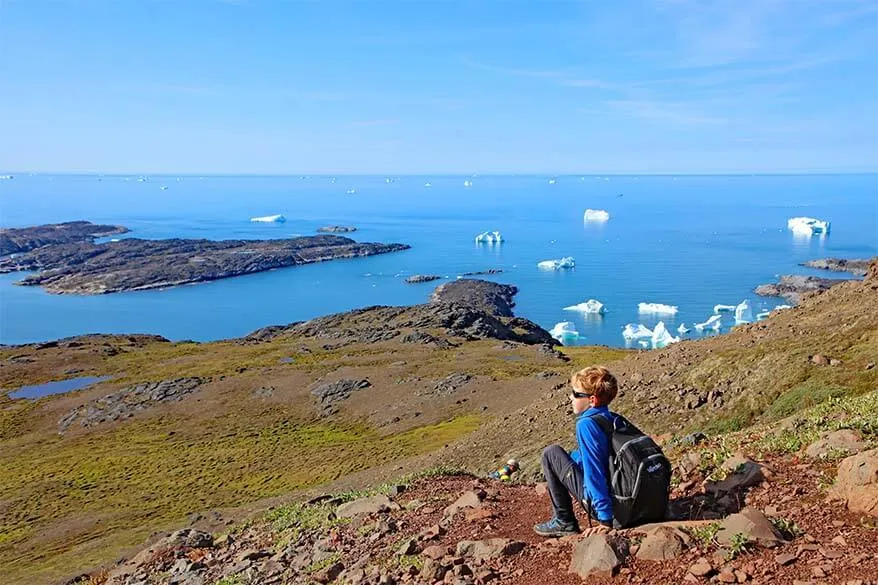 Lyngmark Glacier hike is one of the best things to do on Disko Island in Greenland