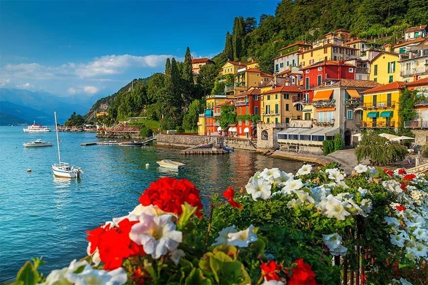 Varenna is one of the most beautiful and the best towns to stay in Lake Como Italy