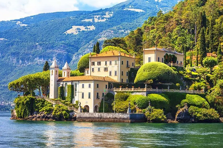 Villa del Balbinello in Lenno, Lake Como Italy