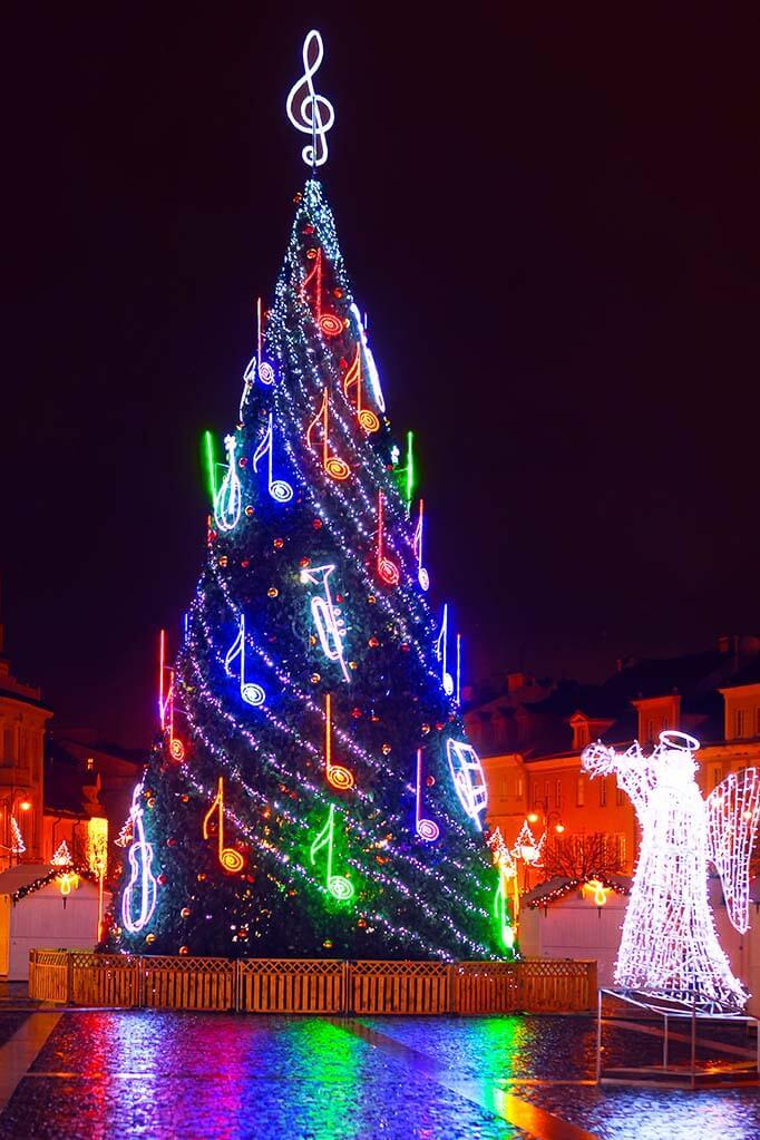 Vilnius Christmas tree 2014