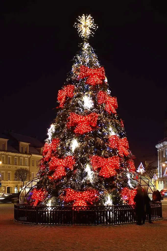 Vilnius Christmas tree 2017