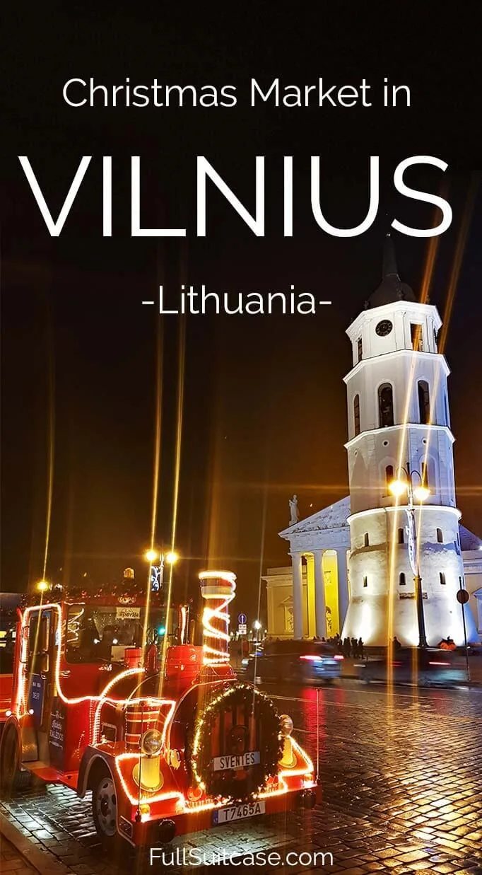 What to expect when visiting Christmas market in Vilnius Lithuania