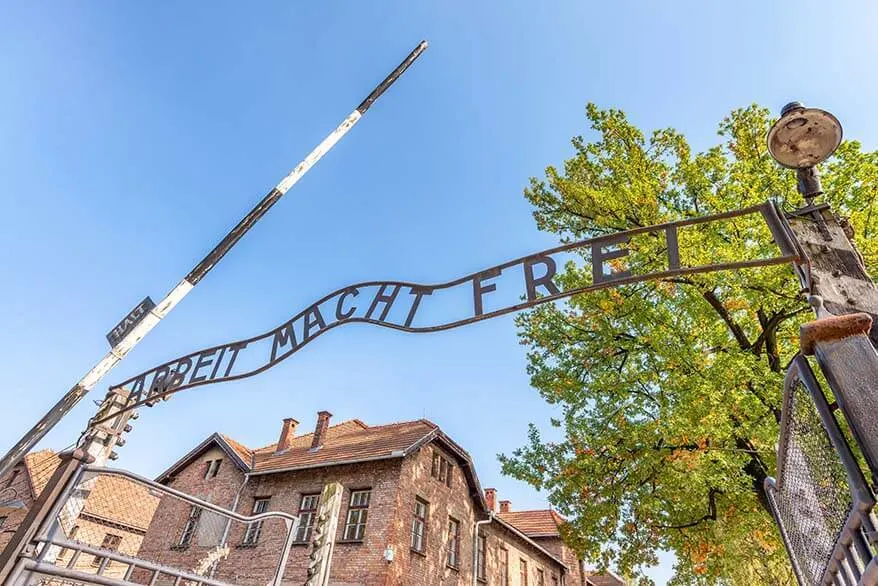 Auschwitz Birkenau Concentration Camp - most popular day trip from Krakow in Poland