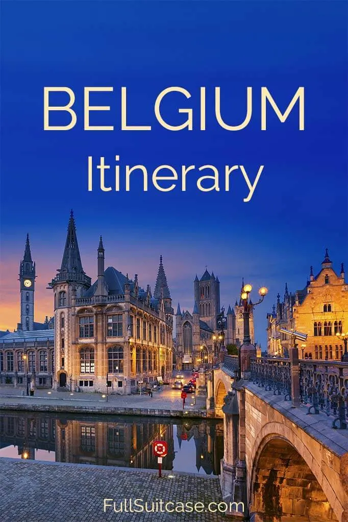 Belgium itinerary