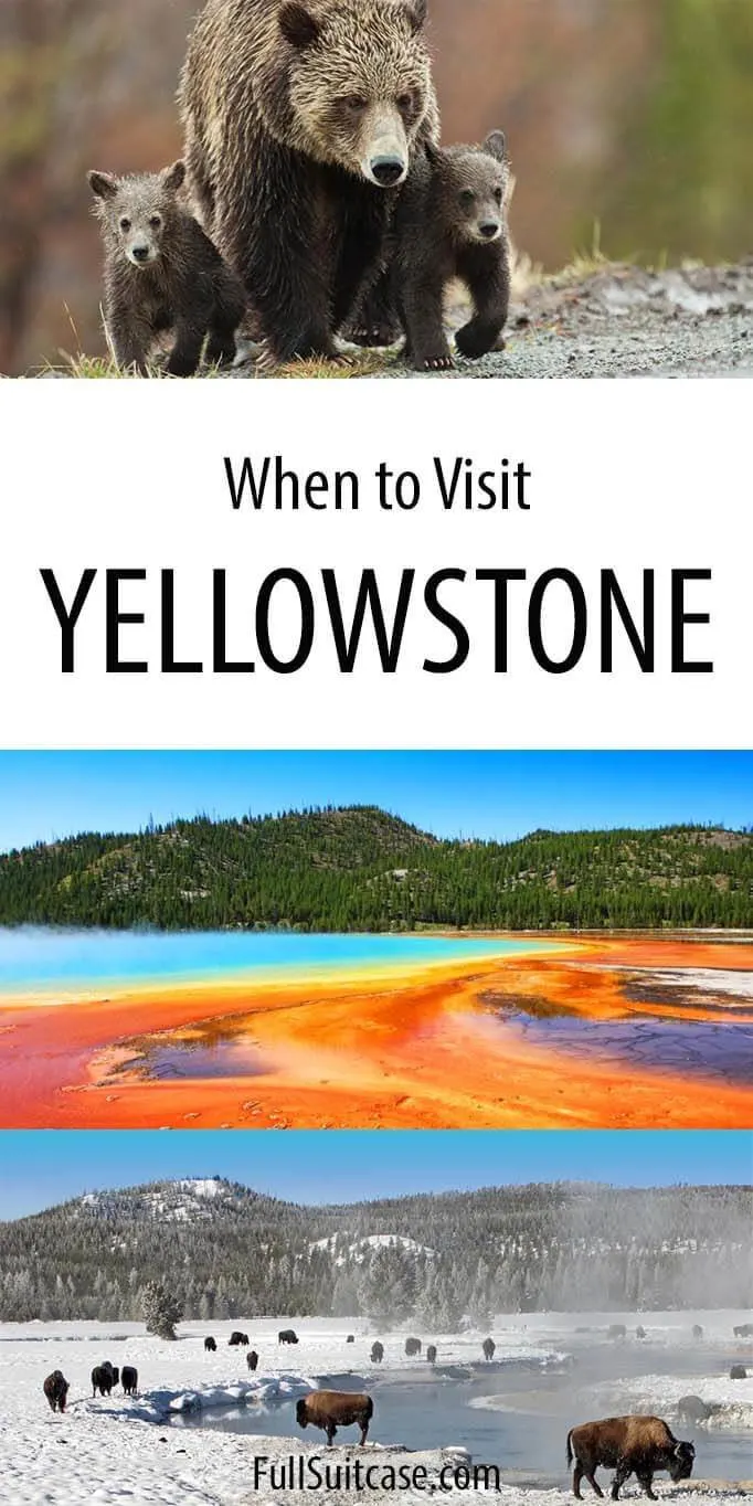 Best time to travel to Yellowstone National Park