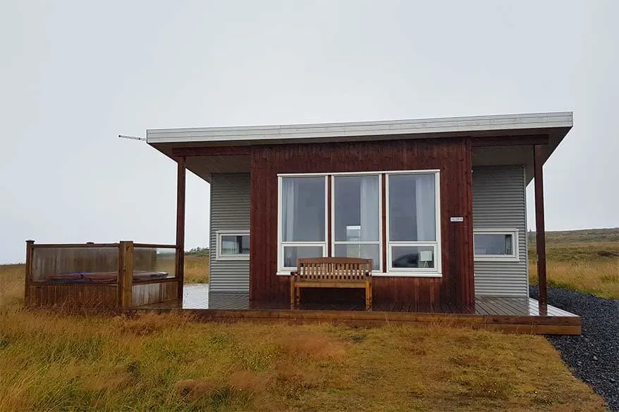 Cabin with a private hot tub - Golden Circle accommodation, Iceland