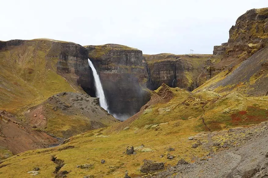 Haifoss hike