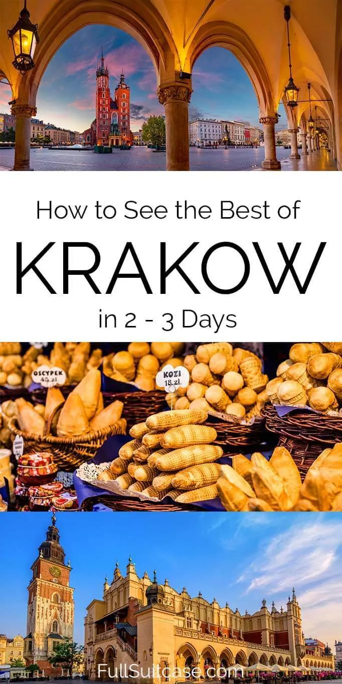 Krakow weekend itinerary - things to do and practical tips