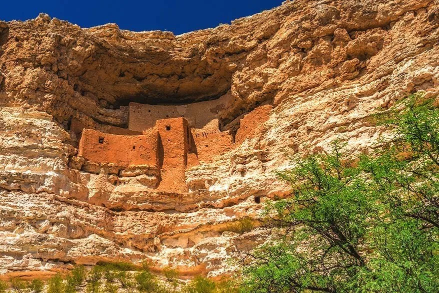 Montezuma Castle is not to be missed on the way from Phoenix to Sedona, AZ