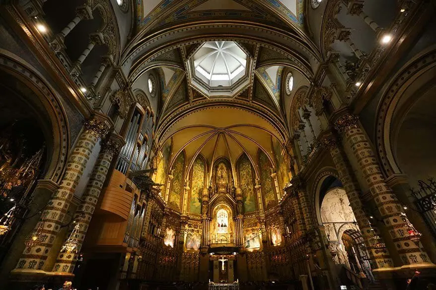 Montserrat church is must see in Montserrat Monastery