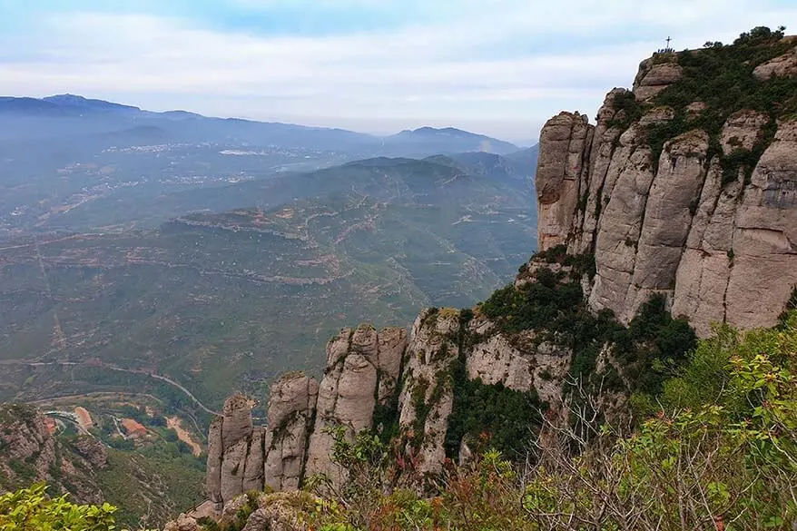 Montserrat mountains scenery