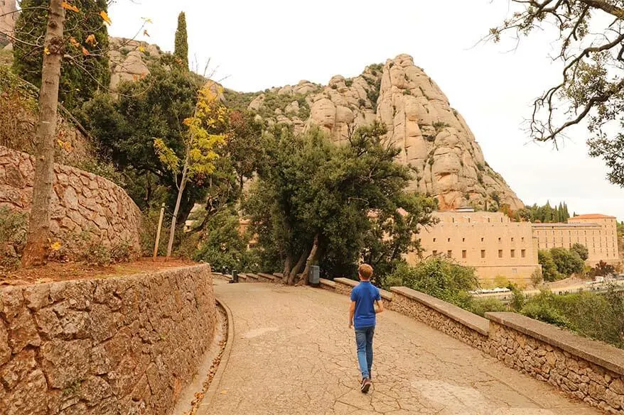 Montserrat with kids - great day trip from Barcelona