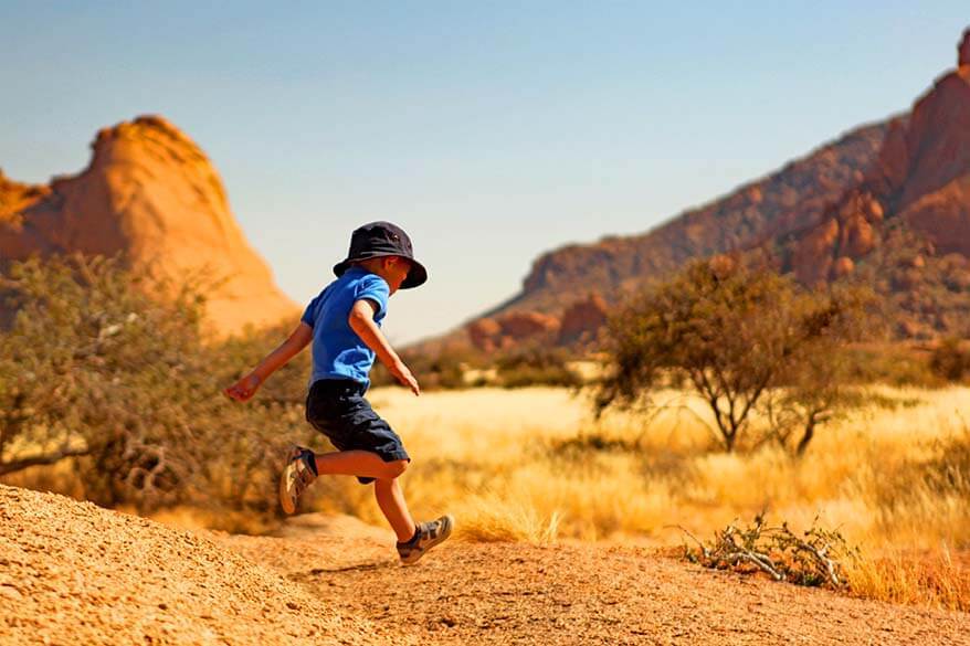 Namibia is fun for children