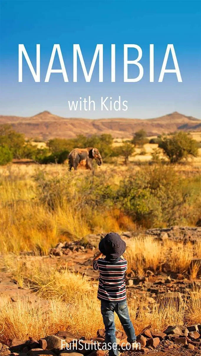 Namibia with children