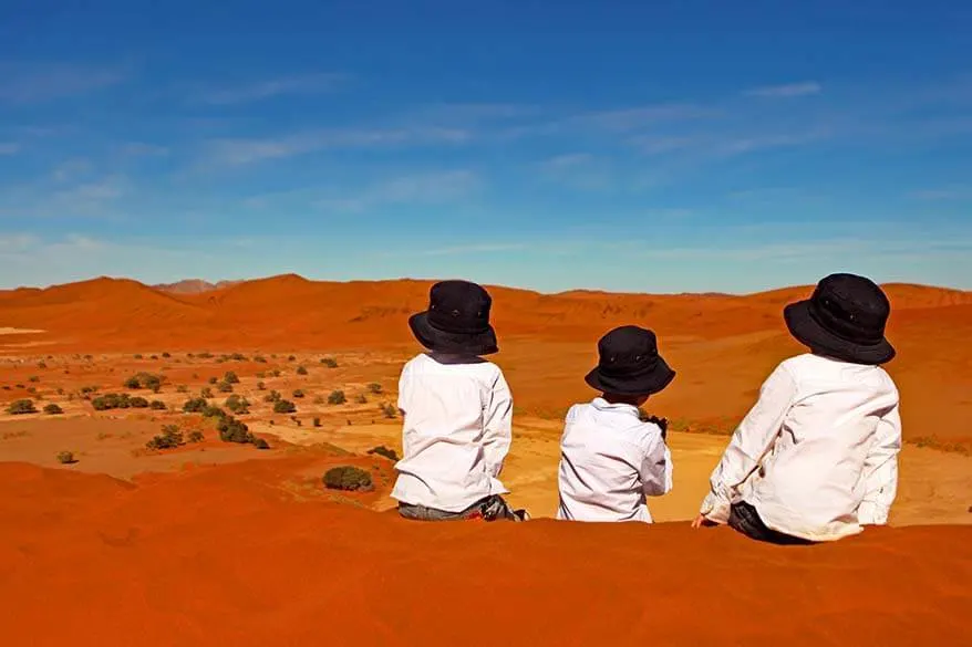 Namibia with kids