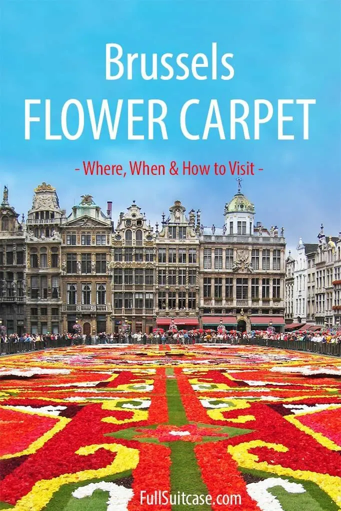 Plan your perfect visit to Brussels Flower Carpet with this guide