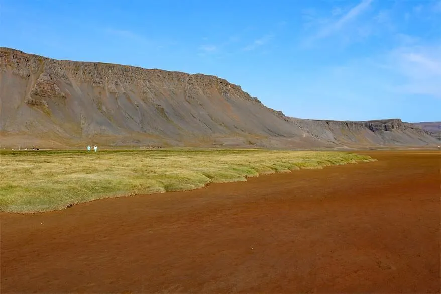 Raudasandur Beach in Iceland