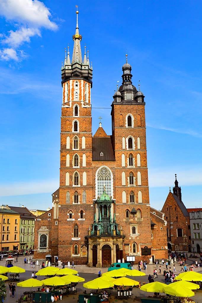 St Mary's Basilica in Krakow