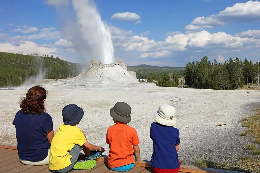 Summer is the best time to visit Yellowstone