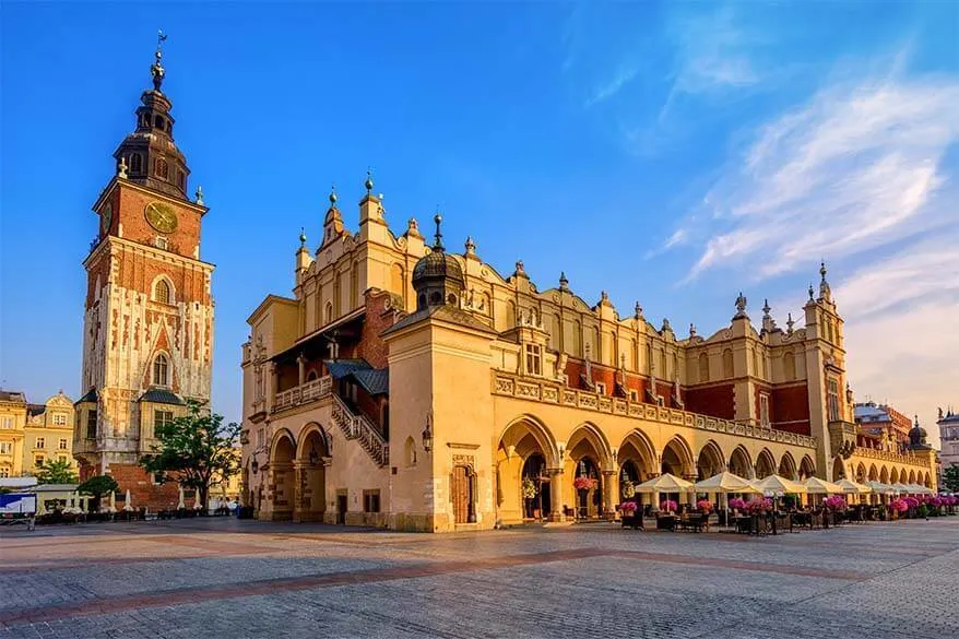 The Cloth Hall on the Market Square in Krakow