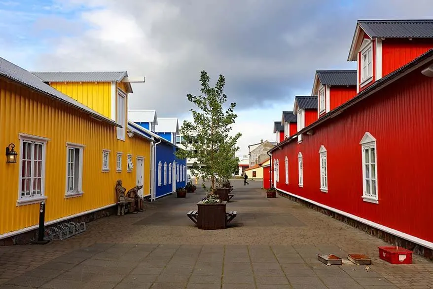 Colorful houses in Siglufjordur