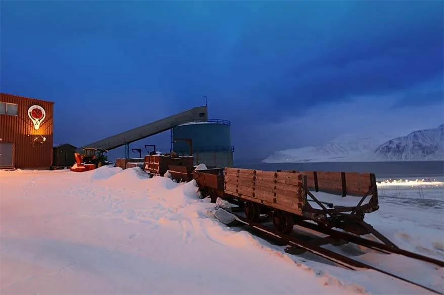 Mina de carbón Mine 3 en Svalbard