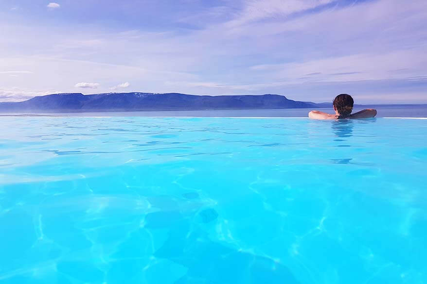 Hofsos Pool in Iceland