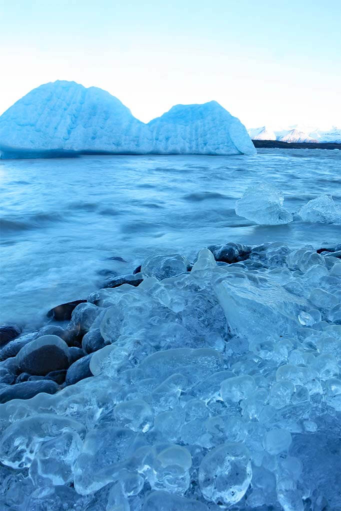 Ice na Islândia