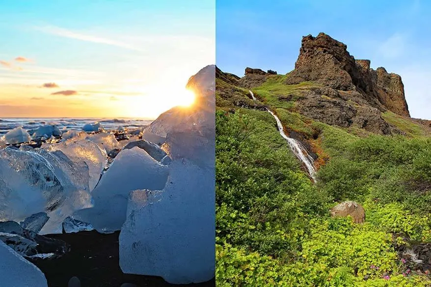 Iceland vs Greenland