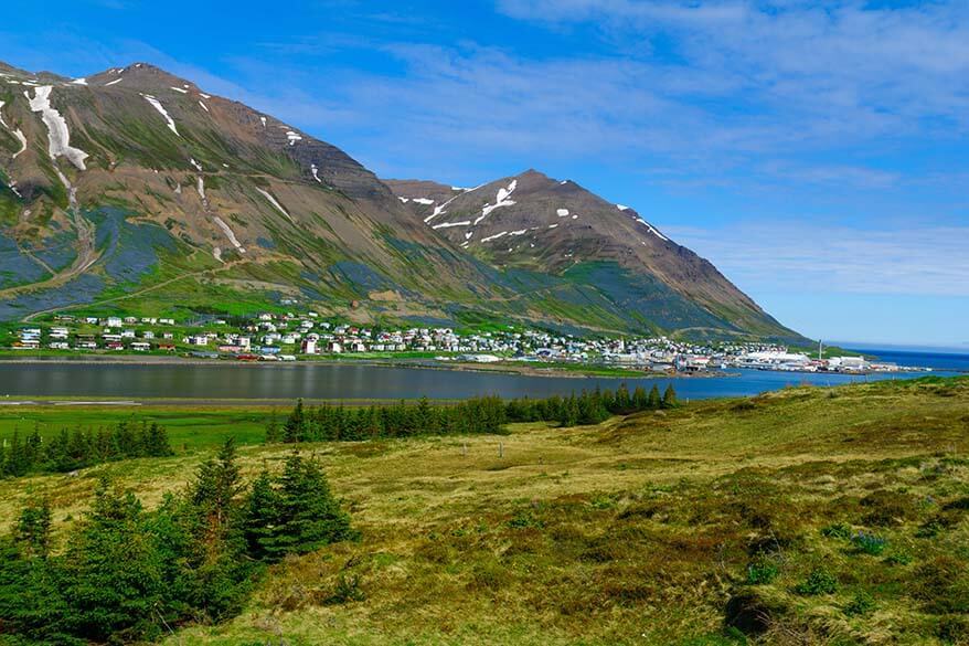 Siglufjordur in summer