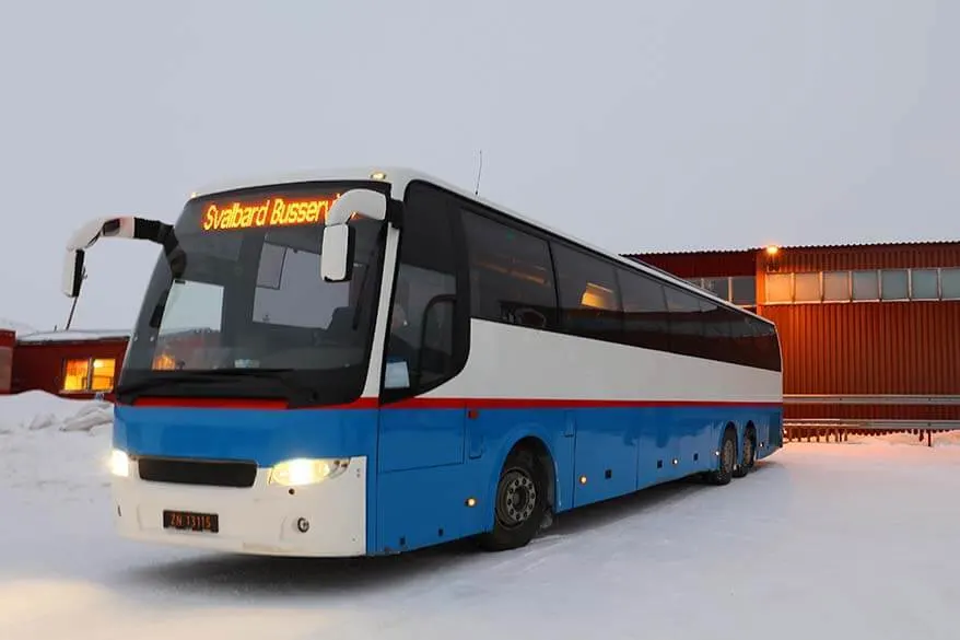 Autobús de Svalbard