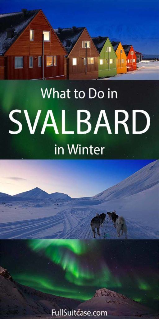 Svalbard winter trip - Things to do