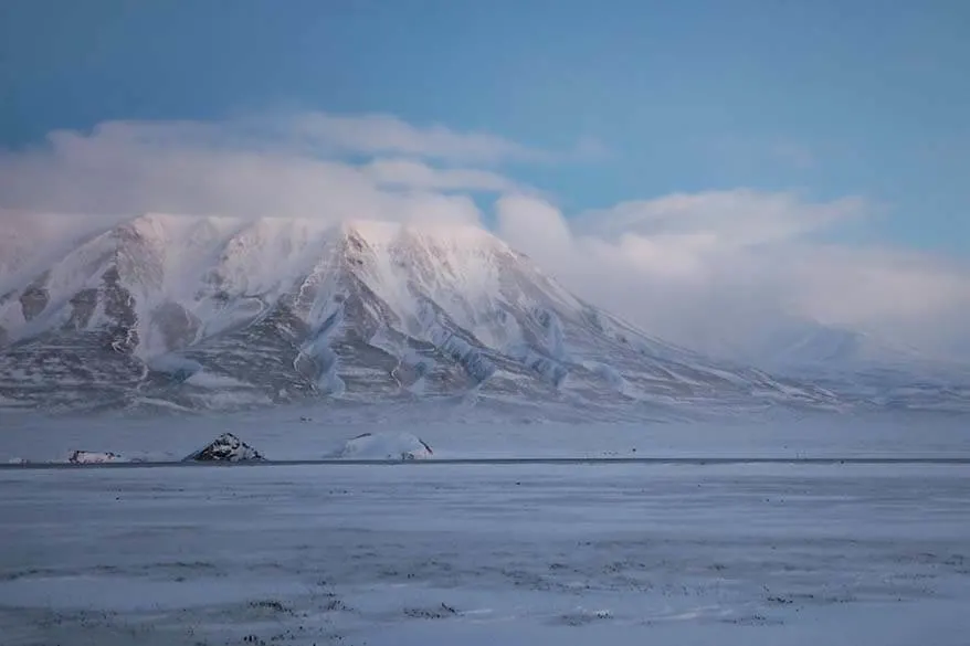 Invierno en Svalbard