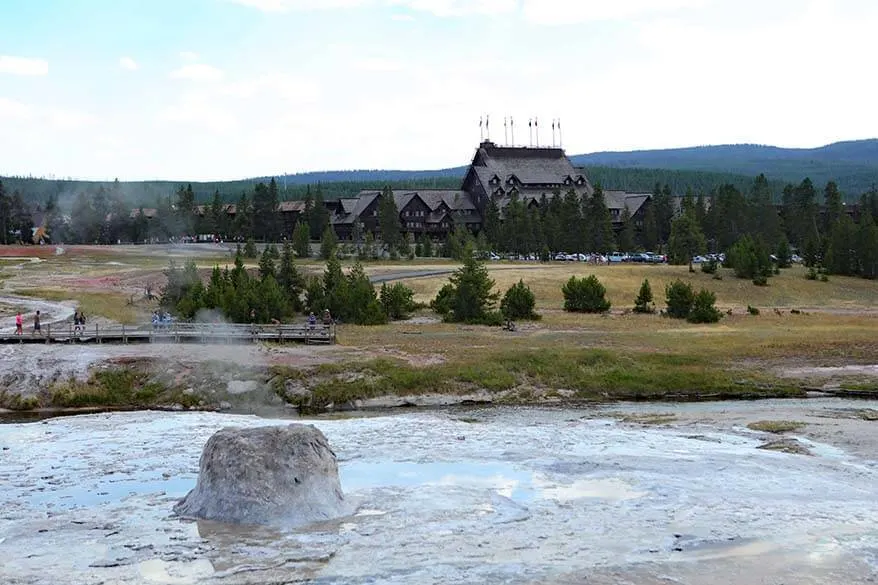 Beehive Geyser in Yellowstone