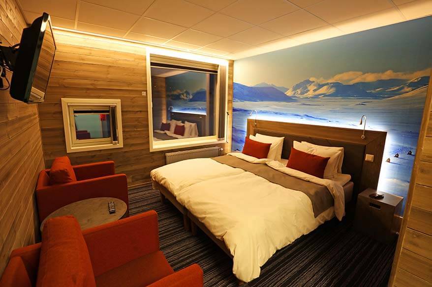 Double room in Svalbard Hotell Polfareren in Longyearbyen