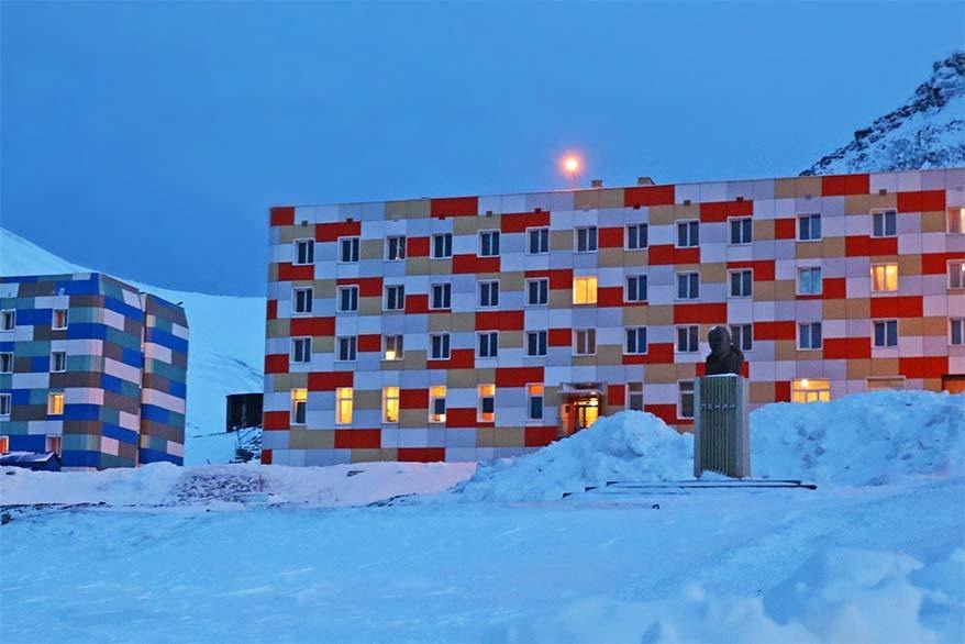 Lenin Statue in Barentsburg