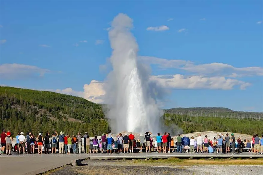 Hiking in shop yellowstone in july