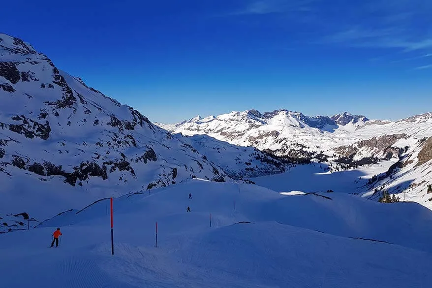 Skiing in Engelberg Switzerland
