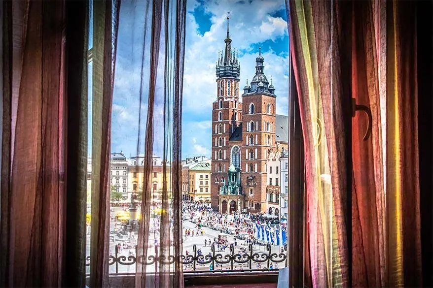 Tips for visiting Krakow - stay in the city center